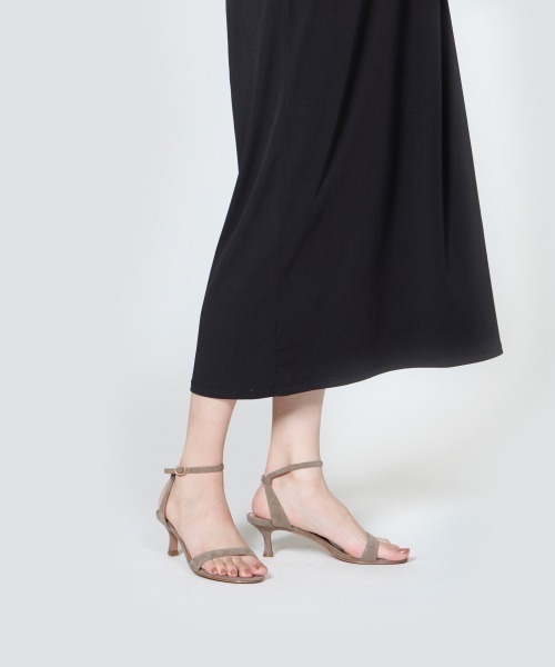 【美品】PELLICO ペリーコ SAMI アンクルストラップサンダル 36.5 PELLICO サンダル SAMI アンクルストラップ 5.0cm TAUPE