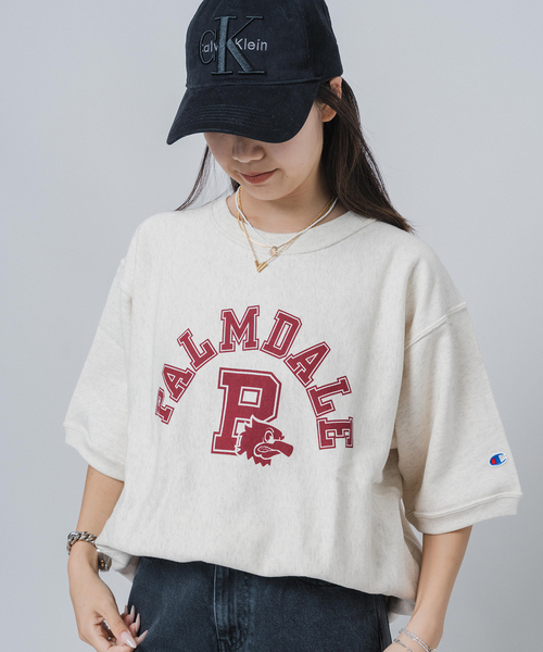 tシャツ Champion/チャンピオンREVERSE WEAVE S/S SWEATSHIRT レディース
