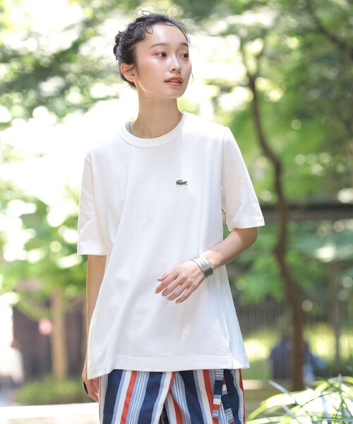 LACOSTE tシャツ 「別注」LACOSTE / ヘビー ピケ Aライン T