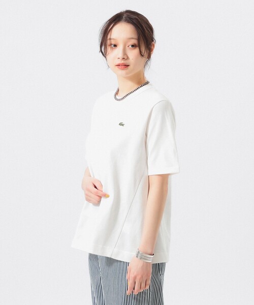 【関税込み】Lacoste ブラック Branded ピケ Tシャツ Men's Lacoste Branded Piqué T-Shirt Black | Chicago City Sports