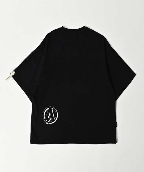 tシャツ ADAMPATEK/shadow logo short sleeve T/シャドウロゴプリントTシャツ(AP2514018) レディース メ ADAMPATEK/shadow logo short sleeve T/シャドウロゴプリントT