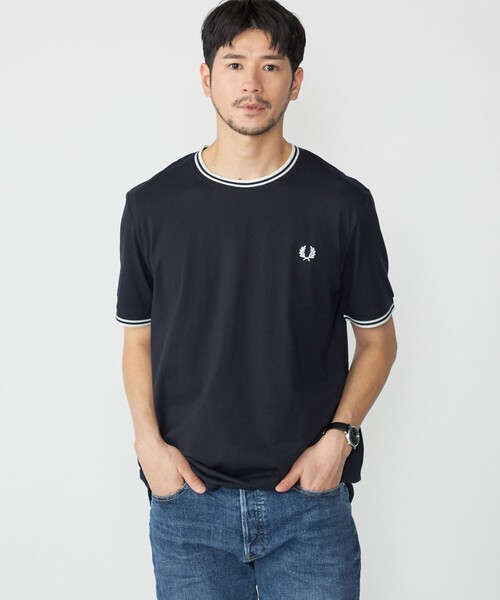 FRED PERRY（フレッドペリー） tシャツ FRED PERRY: M1588 TWIN TIPPED