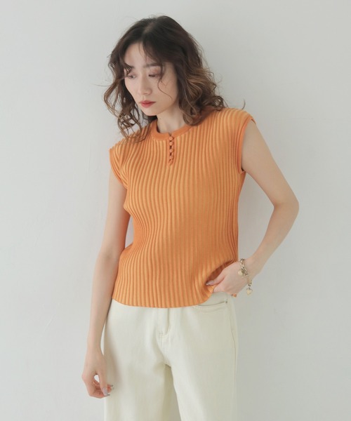 CLEIO（クレイオ） tシャツ 「CLEIO」二重臼フレンチスリーブサマー