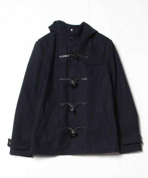 LONDON TRADITHON×ナノユニバース　ネイビー ダッフルコート 40 LONDON TRADITION ロンドントラディション DUFFLE COAT ダッフルコート