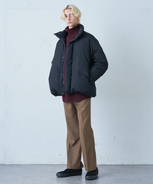 「Lui's」 ダウンジャケット MEDIUM ブラック メンズ_画像3