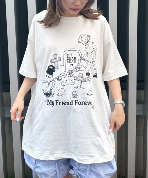 Candy Stripper（キャンディーストリッパー） tシャツ MY FRIEND