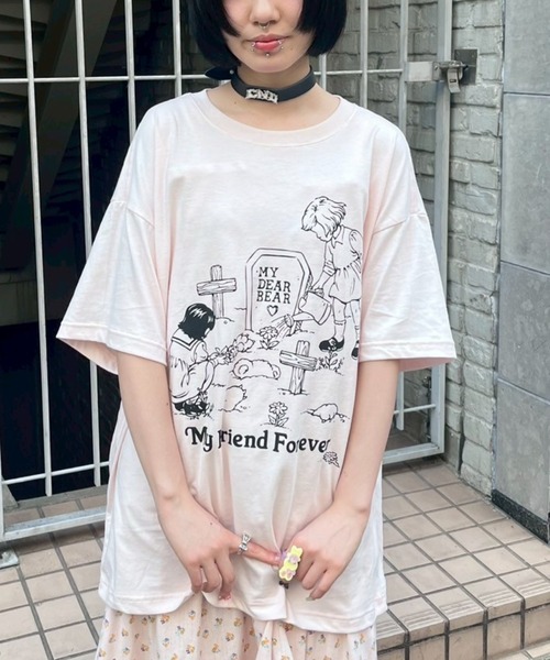 tシャツ MY FRIEND FOREVER BIG Tシャツ レディース メンズ