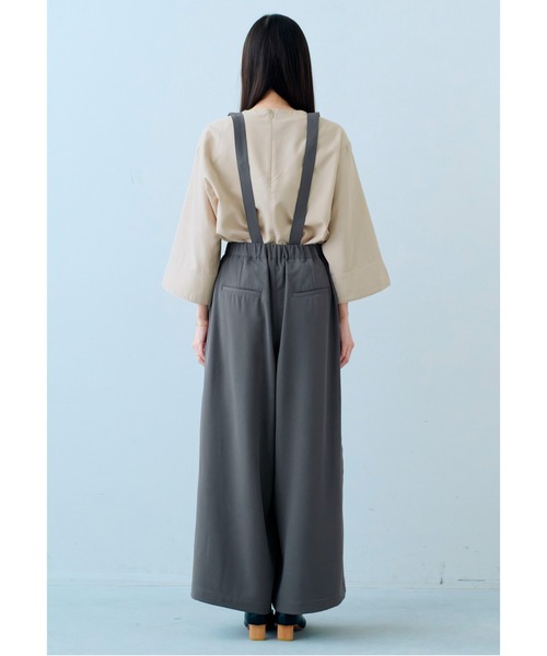 IEDIT 小森美穂子さんコラボ　凛と着こなすベルテッドロングコート ベージュ IEDIT[イディット] 小森美穂子さんコラボ きれいめチノパン