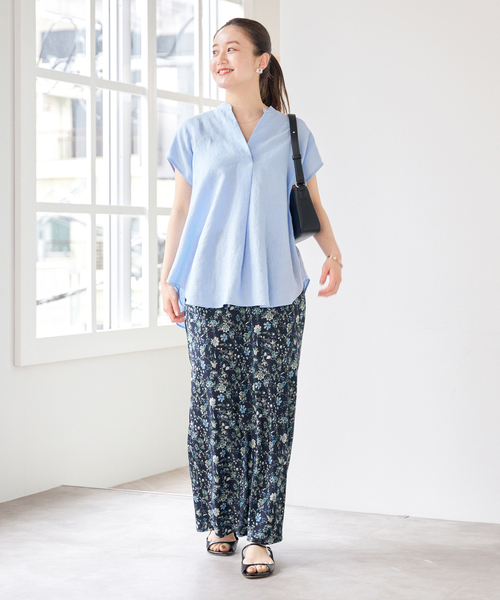 IENAサテンスカート IENA スカート ボタニカルサテンスカート : ZOZOTOWN Yahoo!店