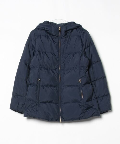 PLST（プラステ） ダウンジャケット M ネイビー レディース : ZOZOTOWN