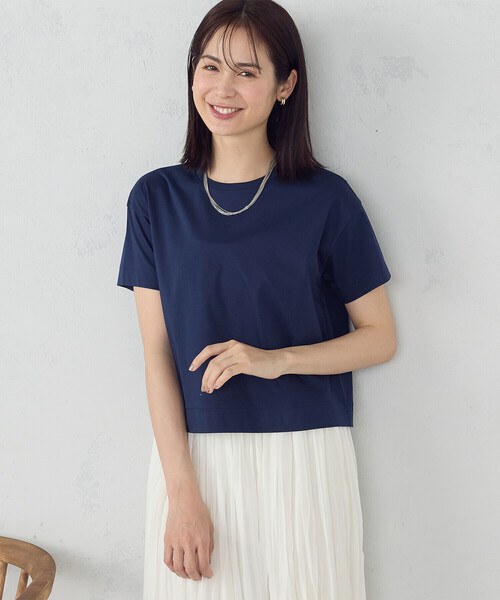 【新品未使用】REPOSE AMS クロップドシャツ COMME CA ISM tシャツ 「新色追加」ボックスシルエット