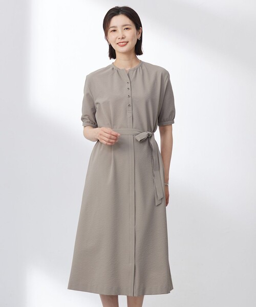 J.PRESS ジェイプレス ワンピース 新品未使用 J.PRESS（J.プレス） ワンピース 「洗える・吸水速乾」DRYライト