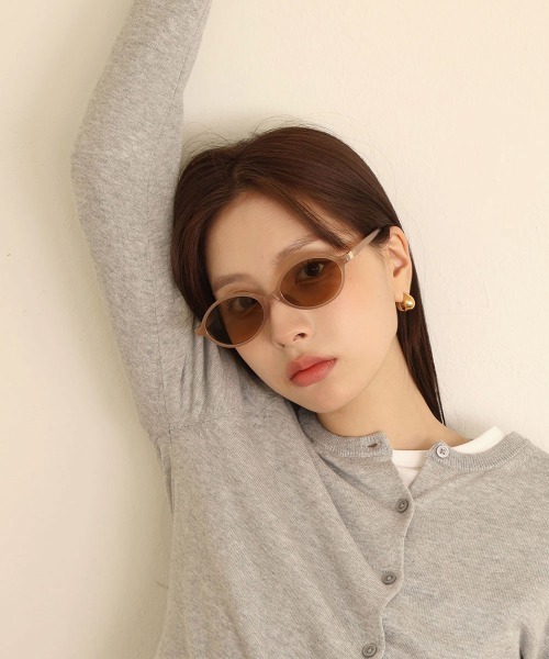 CEMO NEMO(セモネモ) サングラス 「UVカット」 オーバルフレーム CEMO NEMO(セモネモ) サングラス 「UVカット」 オーバルフレーム