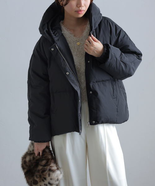 La TOTALITE（ラ トータリテ） ダウンジャケット FREE ブラック