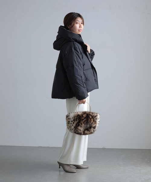 La TOTALITE（ラ トータリテ） ダウンジャケット FREE ブラック