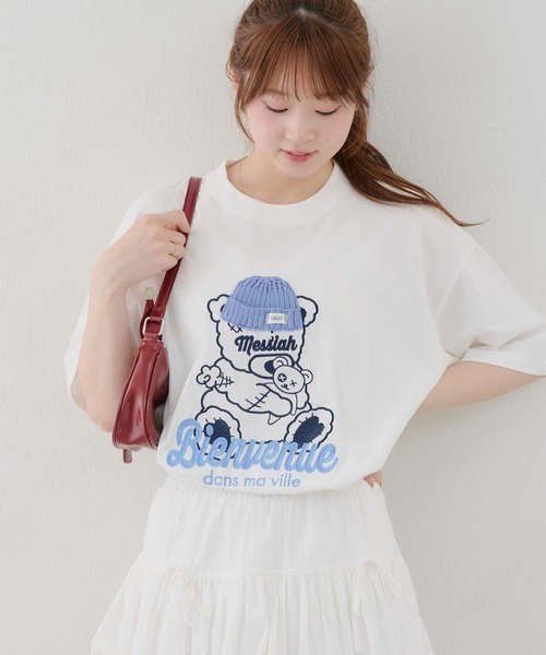 ANOTHER BRANCH OLIVE des tシャツ 「人気シリーズ」ニット帽目