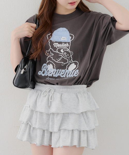 非売品 異空レア【35thツア Tシャツ STAFF CREW 】 一般流通無し 動物・生き物 Tシャツ 動物 生き物 クマ 熊 アーミーグリーン