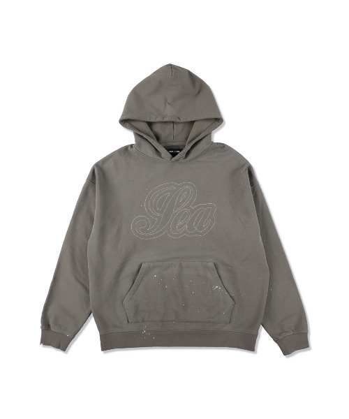 【廃盤品】wind and sea パーカー　Mサイズ　 グレー WIND AND SEA 新品 ウィンダンシー HOODIE パーカー ASH