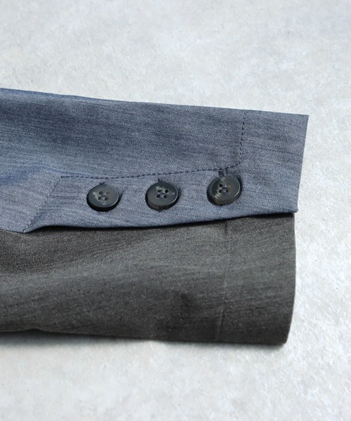 [antiqua] [tree cafe] tailored jacket P голубой женский 