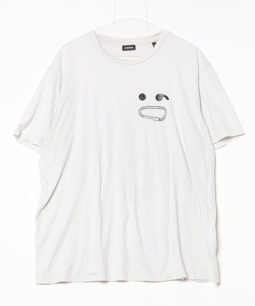 【美品】DIESEL 半袖Tシャツ S DIESEL 「DIESEL」 半袖Tシャツ - ホワイト メンズ : ZOZOTOWN