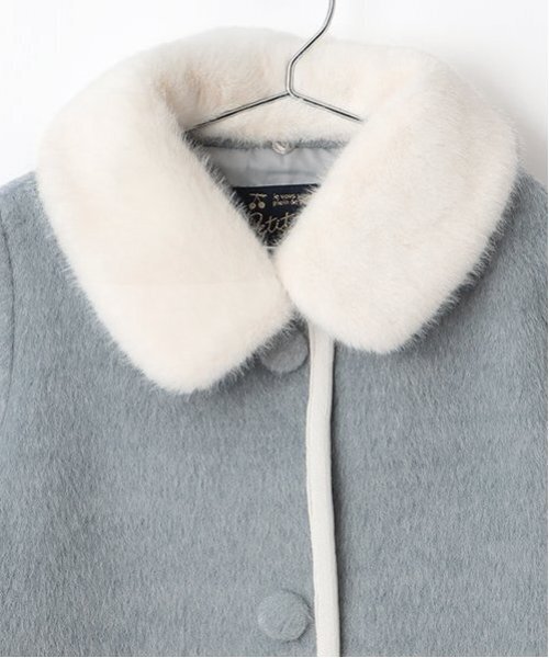 「petit main」 「KIDS」ステンカラーコート 130cm ライトベージュ キッズ_画像6