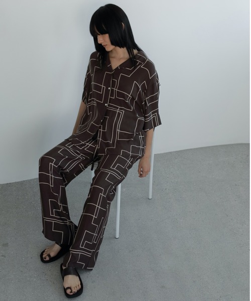 anuke アンヌーク Geometric Easy Pants イージーパンツ anuke（アンヌーク） パンツ Geometric Easy Pants レディース