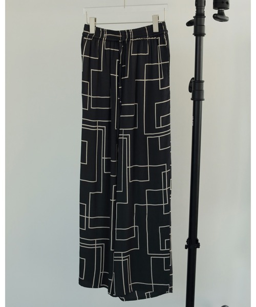 anuke アンヌーク Geometric Easy Pants イージーパンツ anuke（アンヌーク） パンツ Geometric Easy Pants レディース