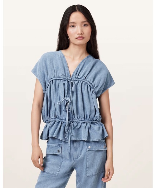 REMY GATHERED TOP | REMY ギャザー トップ レディース