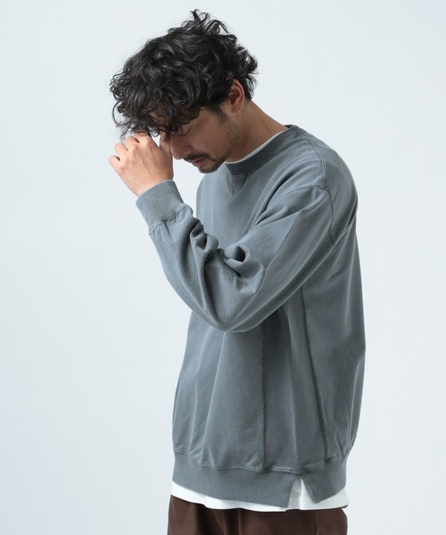 「BAYFLOW」 長袖Tシャツ LARGE イエロー メンズ