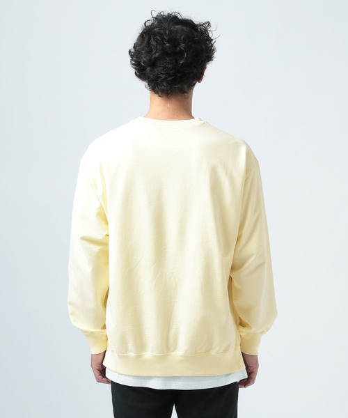「BAYFLOW」 長袖Tシャツ LARGE イエロー メンズ