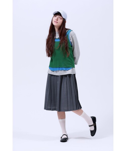 BEAMS BOY（ビームス ボーイ） tシャツ テンジク フットボール 3/4 T