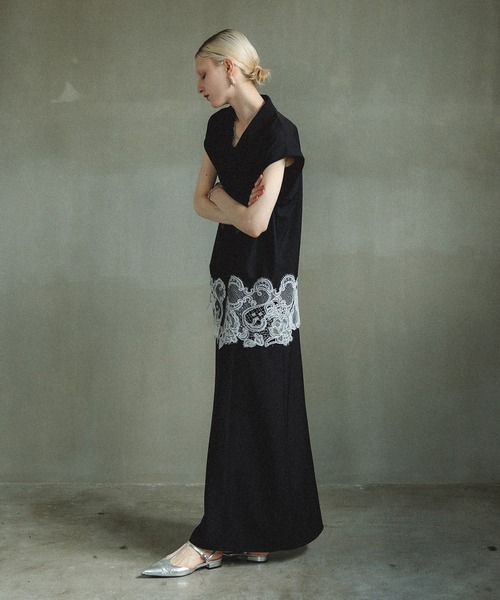 et.UNiVER ドレス Gilet lacy setup : ZOZOTOWN Yahoo!店 - 通販