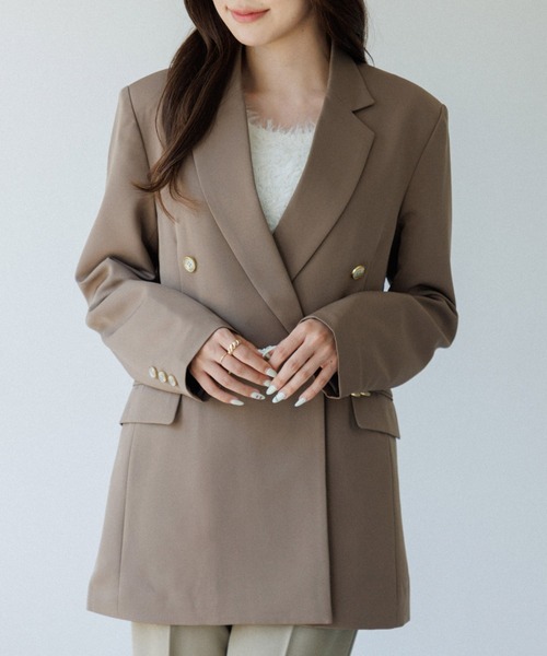 ジャケット テーラードジャケット double tailored jacket（ダブル