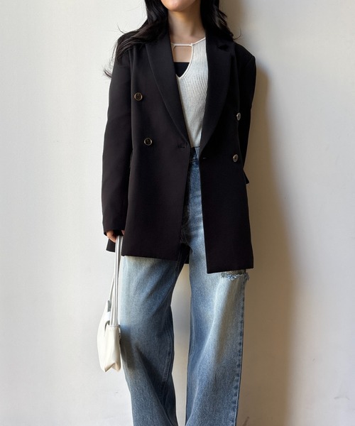 ジャケット・アウター Double Tailored Jacket ジャケット テーラードジャケット double tailored jacket（ダブル