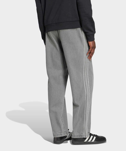 adidas ジーンズ adidasアディカラー ルーズ トラックパンツ デニム  