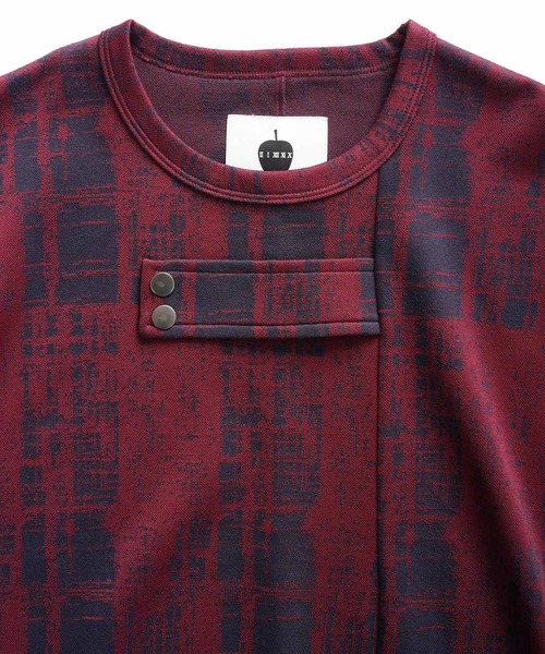 「SHAREEF」 長(zhǎng)袖Tシャツ 1 レッド メンズ