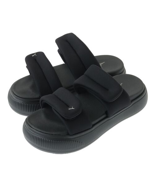 【PUMA】Mayu Puffy Slides 厚底 sandal サンダル PUMA サンダル MAYU PUFFY SLIDES レディース : ZOZOTOWN Yahoo