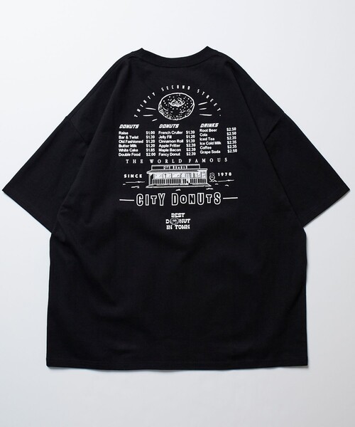 「FREAK'S STORE」 「GROCERY AND DELICATESSEN」半袖Tシャツ MEDIUM ホワイト メンズ