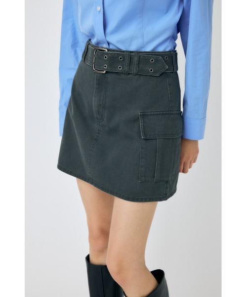 moussy スカート BLACK BY MOUSSY | pleats skirt (スカート(ロング) ) |SHEL