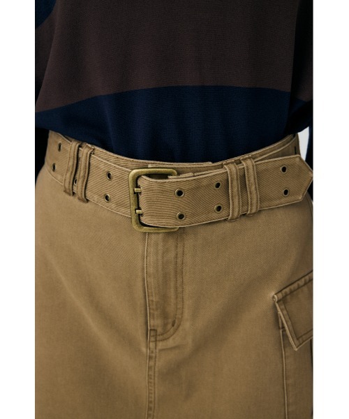 MOUSSY（マウジー） スカート 「25年AW新作」BELT ミニスカート