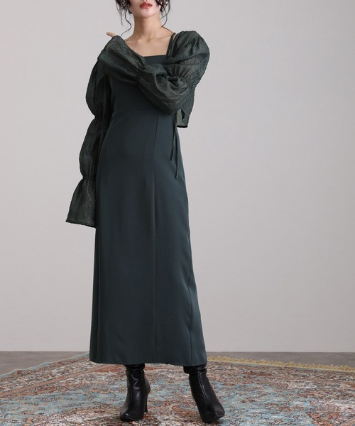 atlo（アトロ） コンビワンピース M ブラック レディース : ZOZOTOWN