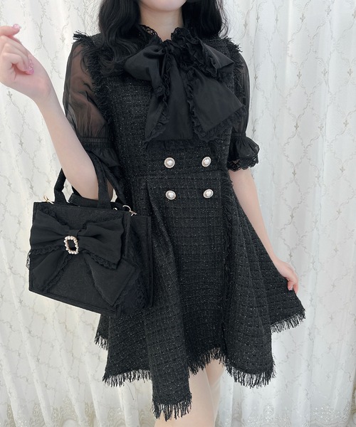 クチュールバイロジータ 「couture BY ROJITA」 半袖ワンピース FREE