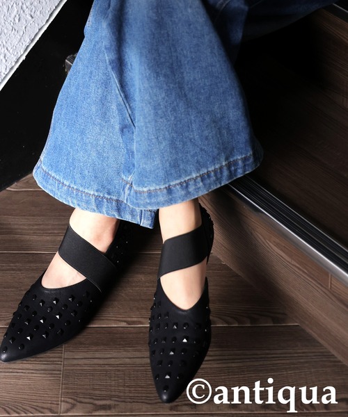 antiqua パンプス スタッズパンプス : ZOZOTOWN Yahoo!店 - 通販