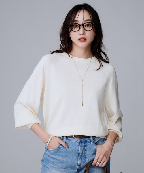 アンタイトル（UNTITLED）/【8色展開／コンパクト丈】レーヨン混 コクーンニット UNTITLED（アンタイトル） ニット セーター 「8色展開／コンパクト丈