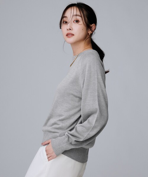 UNTITLED（アンタイトル） ニット セーター 「8色展開／コンパクト丈