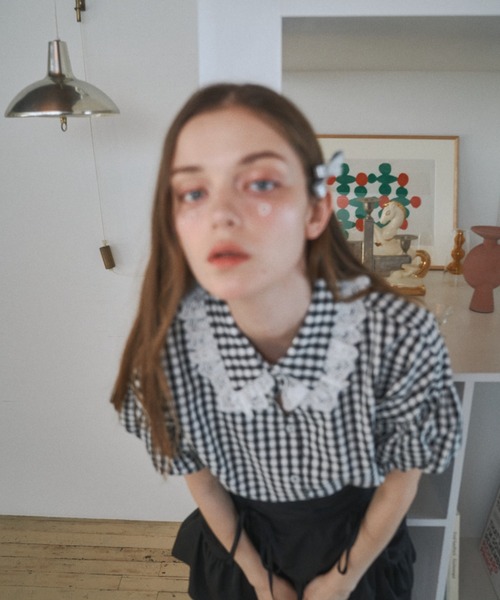 Lovilyn ブラウス シャツ 涙あきなで肩ブラウス レディース : ZOZOTOWN