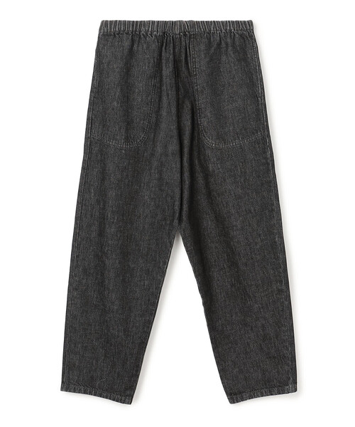 「DANTON」 加工デニムパンツ 36 インディゴブルー レディース_画像3