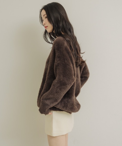 シャギーニット NEUNA（ヌナ） ニット セーター オーバーサイズシャギーニット