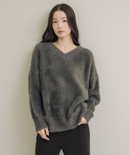 NEUNA（ヌナ） ニット セーター オーバーサイズシャギーニット