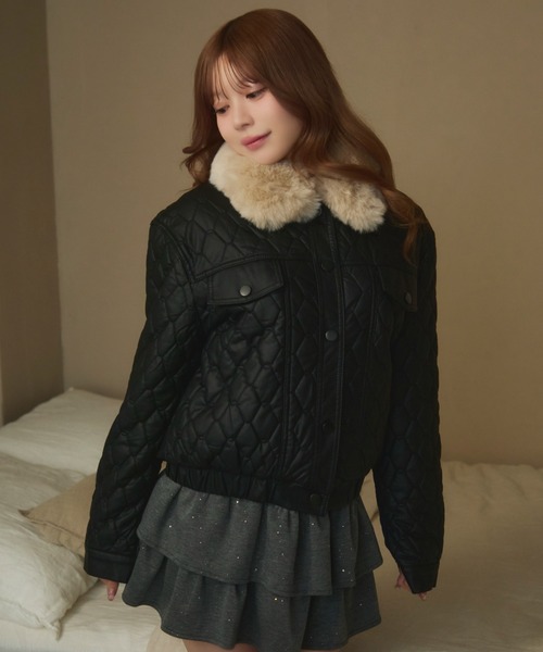 TITTY＆CO.（ティティーアンドコー） ブルゾン アウター ファー襟